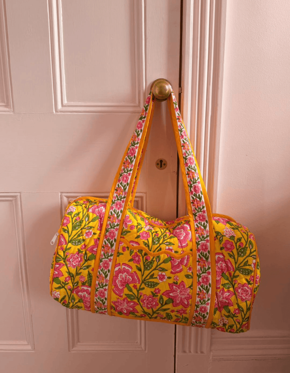 Pink City Prints Provencal Peony Weekend Bag