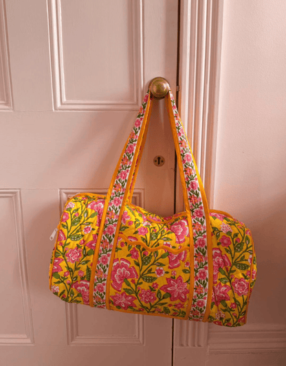 Pink City Prints Provencal Peony Weekend Bag