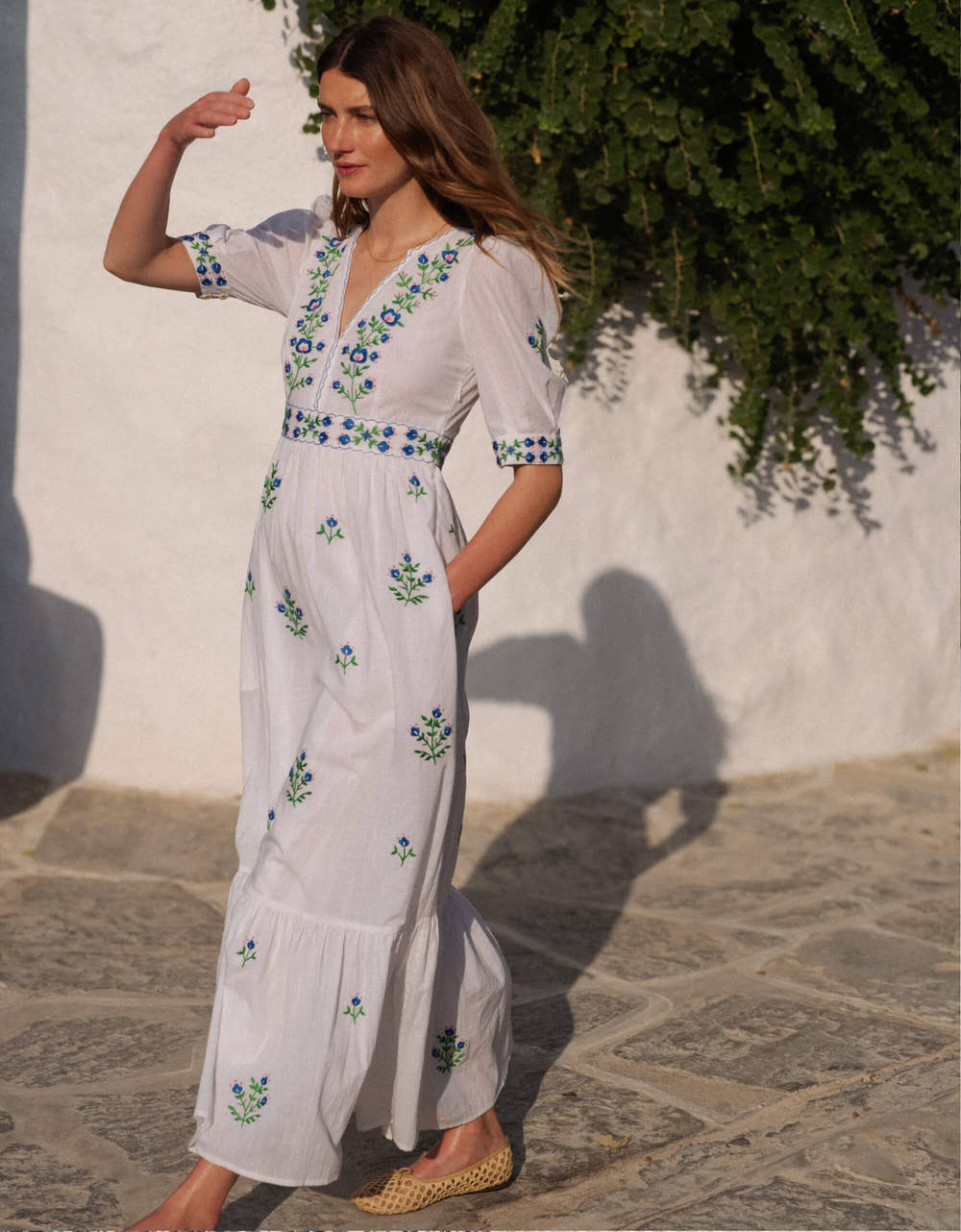 Pink City Prints Provencal Perfume Alicia Dress