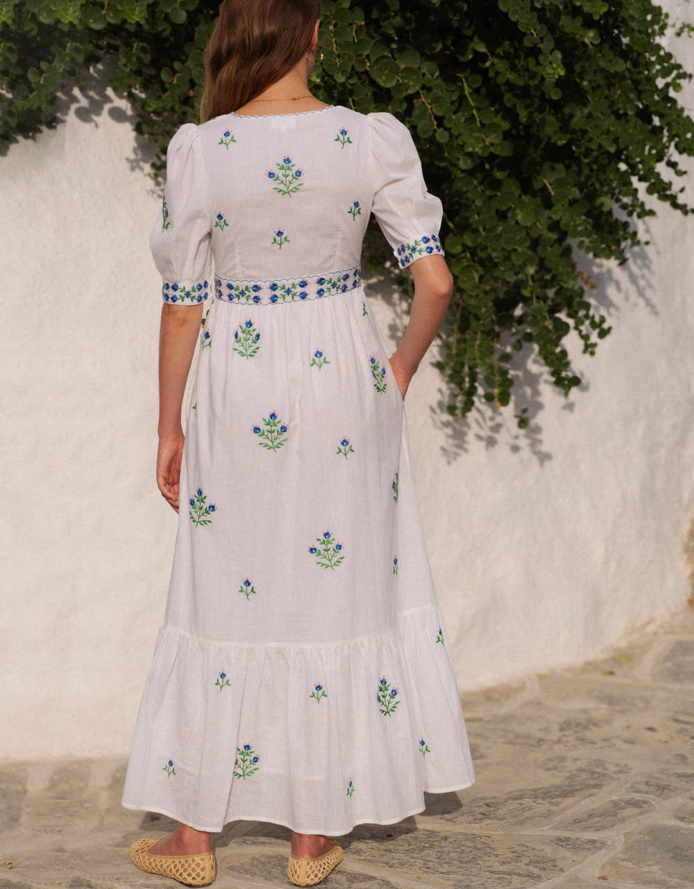 Pink City Prints Provencal Perfume Alicia Dress