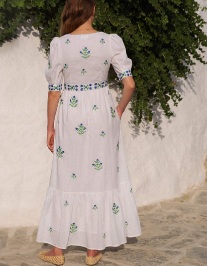 Pink City Prints Provencal Perfume Alicia Dress