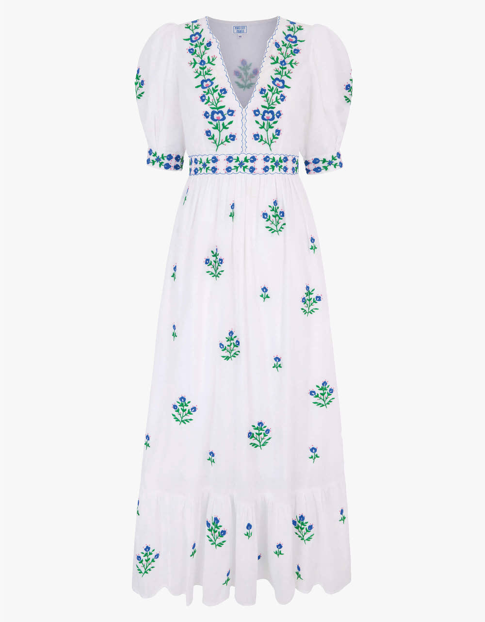 Pink City Prints Provencal Perfume Alicia Dress