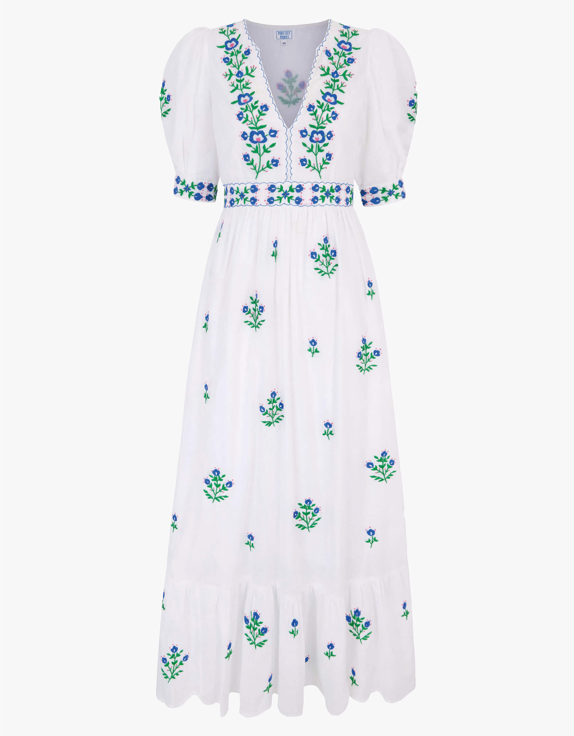 Pink City Prints Provencal Perfume Alicia Dress