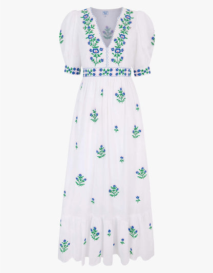 Pink City Prints Provencal Perfume Alicia Dress