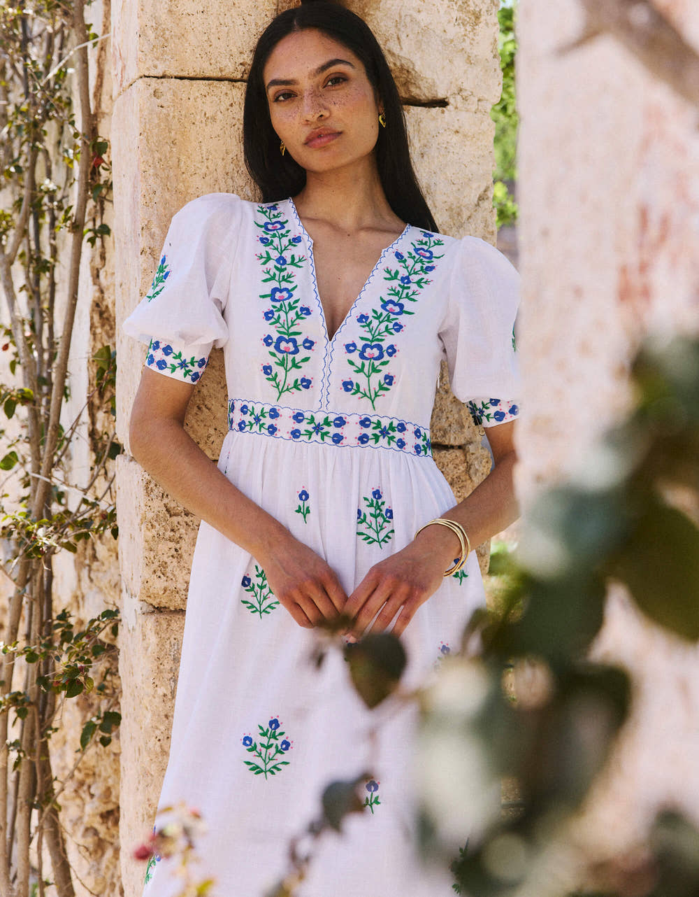 Pink City Prints Provencal Perfume Alicia Dress