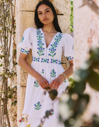 Pink City Prints Provencal Perfume Alicia Dress