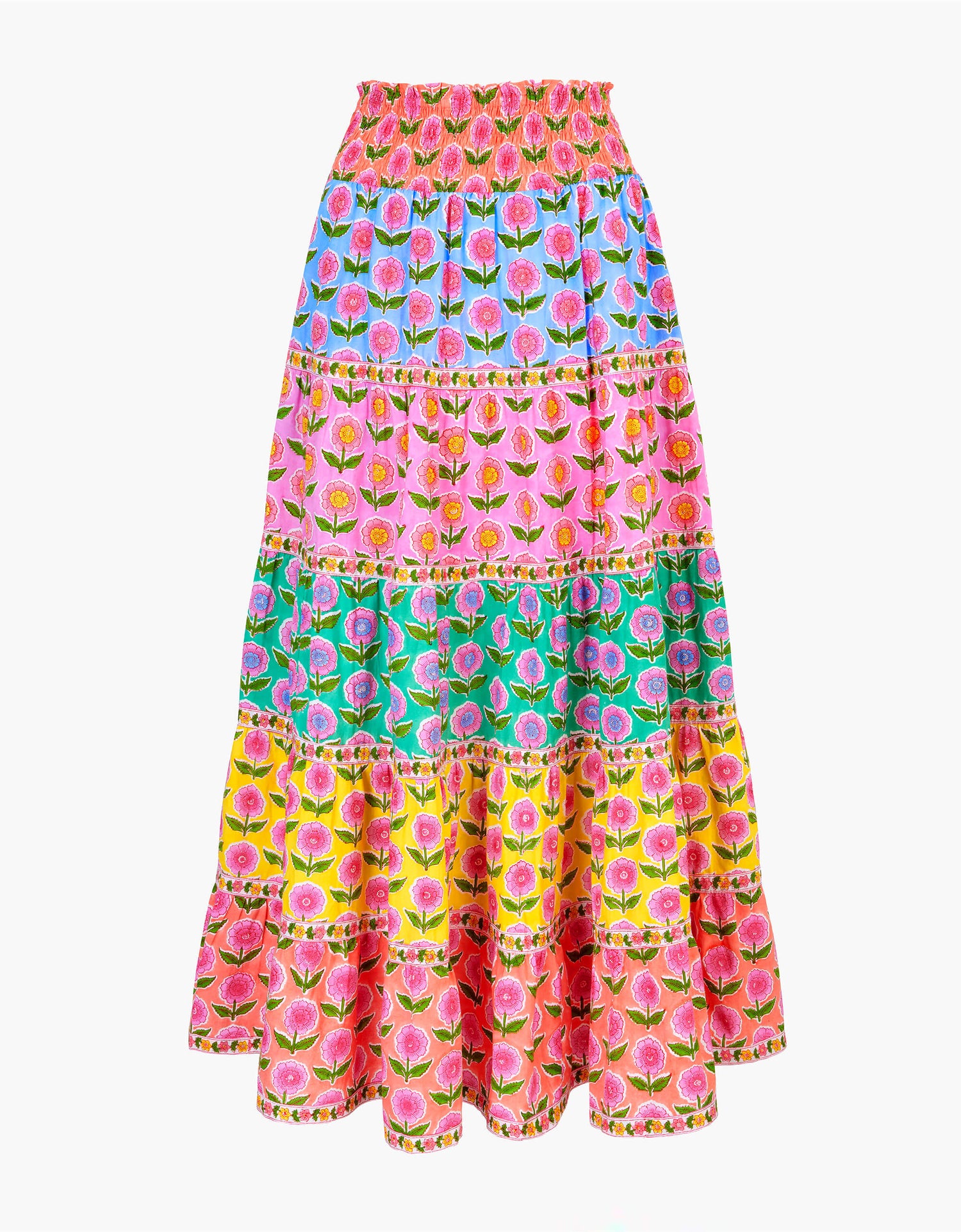Pink City Prints Rainbow Mix Jessica Skirt