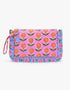 Pink City Prints Rainbow Mix Ruffle Pouch