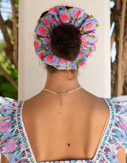 Pink City Prints Rainbow Mix Scrunchie Set
