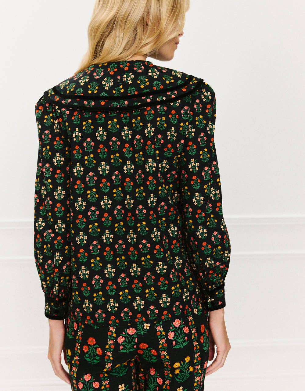 Pink City Prints Rose Buta Cleo Blouse