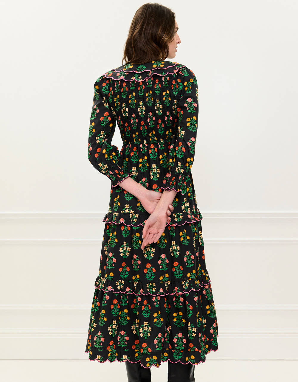 Pink City Prints Rose Buta Rita Dress