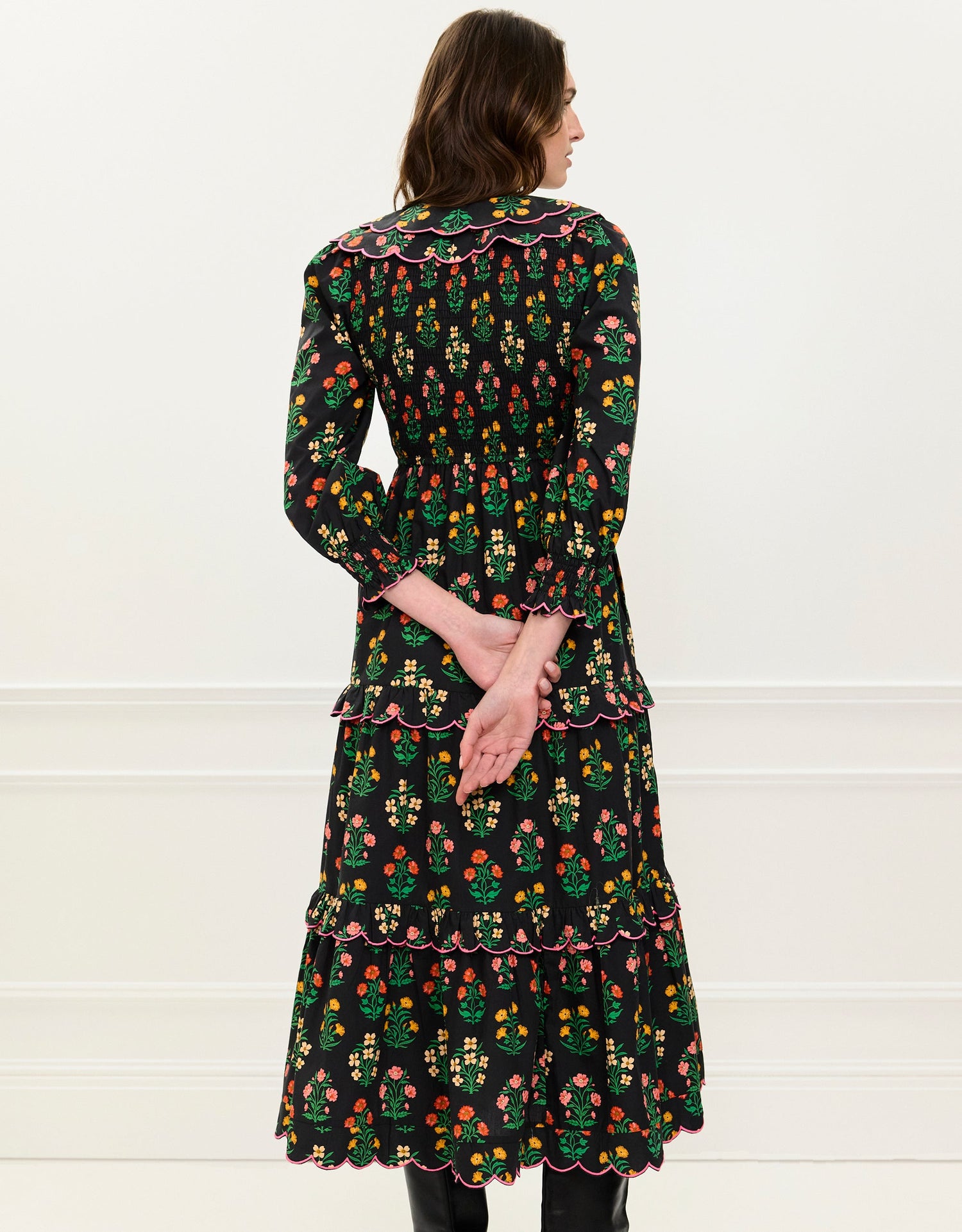 Pink City Prints Rose Buta Rita Dress