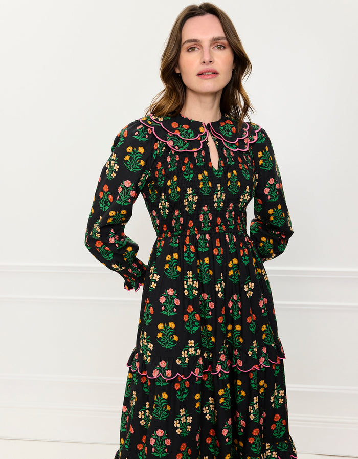 Pink City Prints Rose Buta Rita Dress