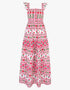 Pink City Prints Rose Folk Lucia Dress