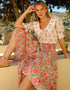 Pink City Prints Rosebud Meadow Rah Rah Skirt