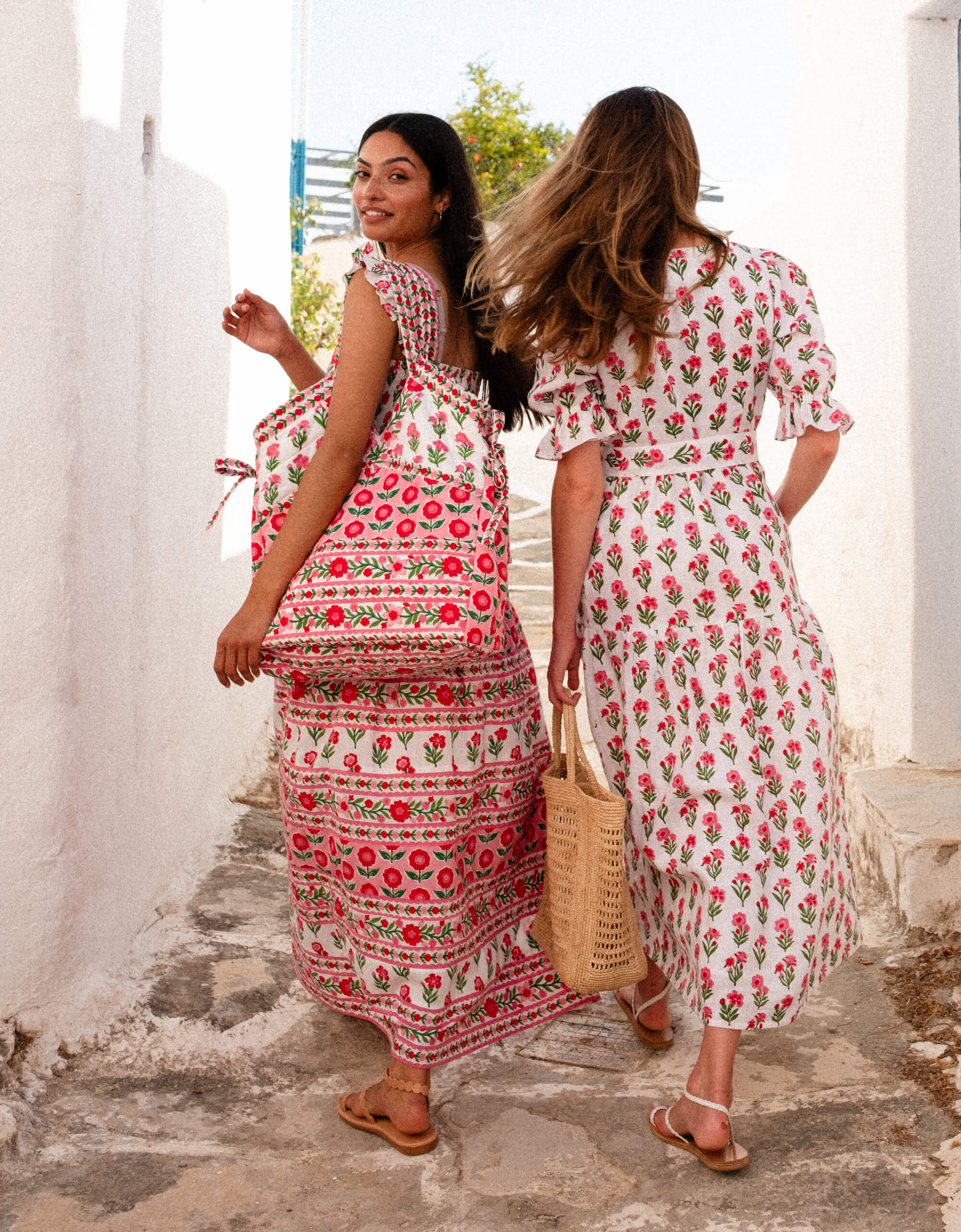 Pink City Prints Ruby Bloom Francis Dress