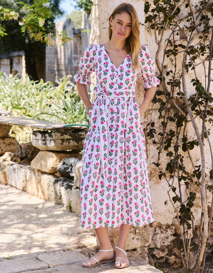 Pink City Prints Ruby Bloom Francis Dress