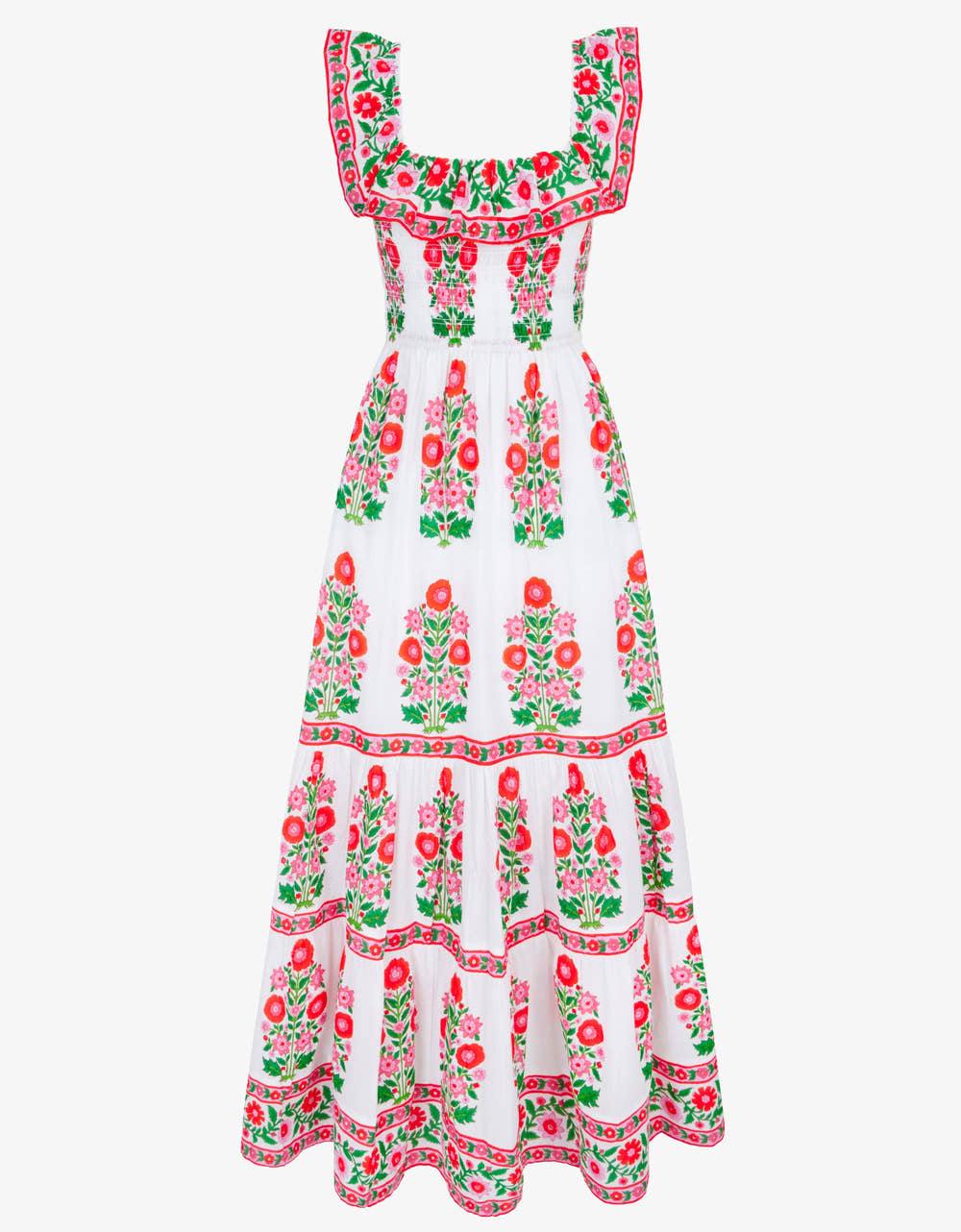 Pink City Prints Ruby Poppy Carrie Dress