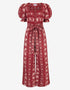 Pink City Prints Rust Borders Ottie Jumpsuit