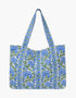 Pink City Prints Sapphire Border Tote Bag