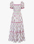 Pink City Prints Schiffli Folk Posey Palermo Dress