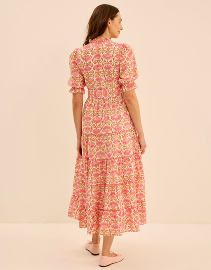 Pink City Prints Sienna Rose Matilda Dress