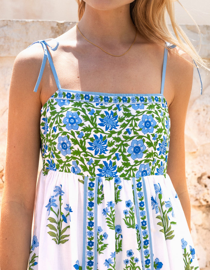 Pink City Prints Sky Lily Mix Aimee Dress