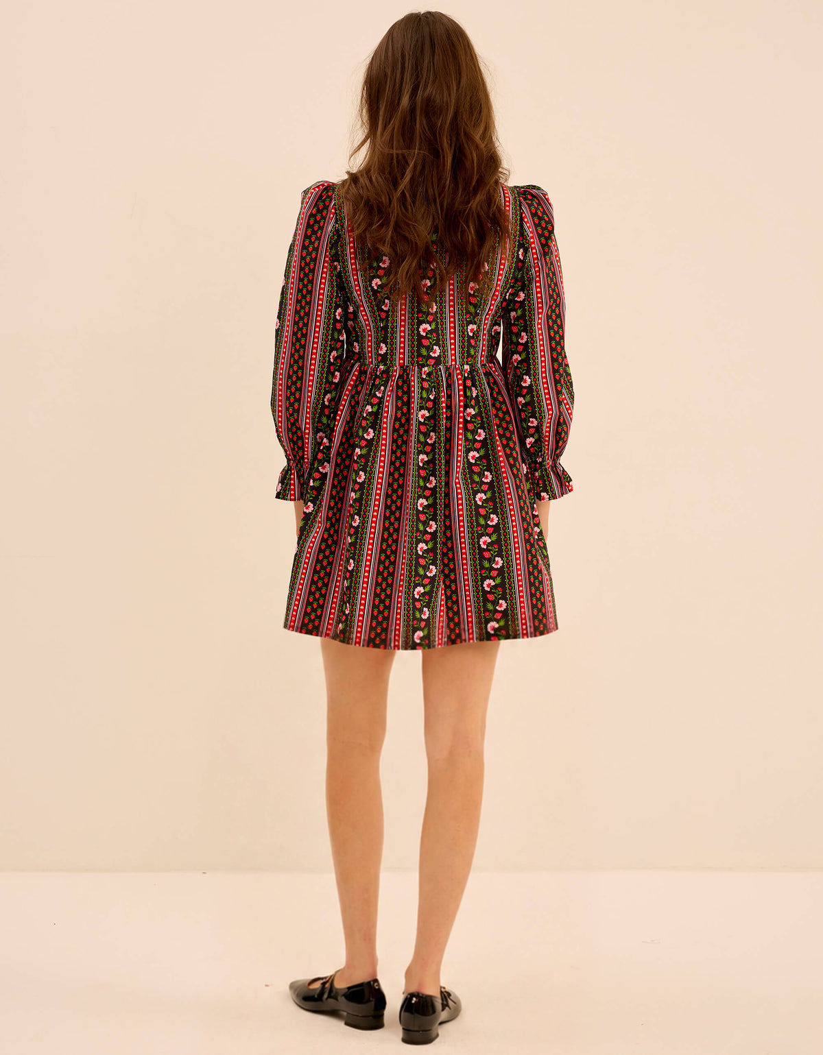Pink City Prints Strawberry Border Mumbai Mini