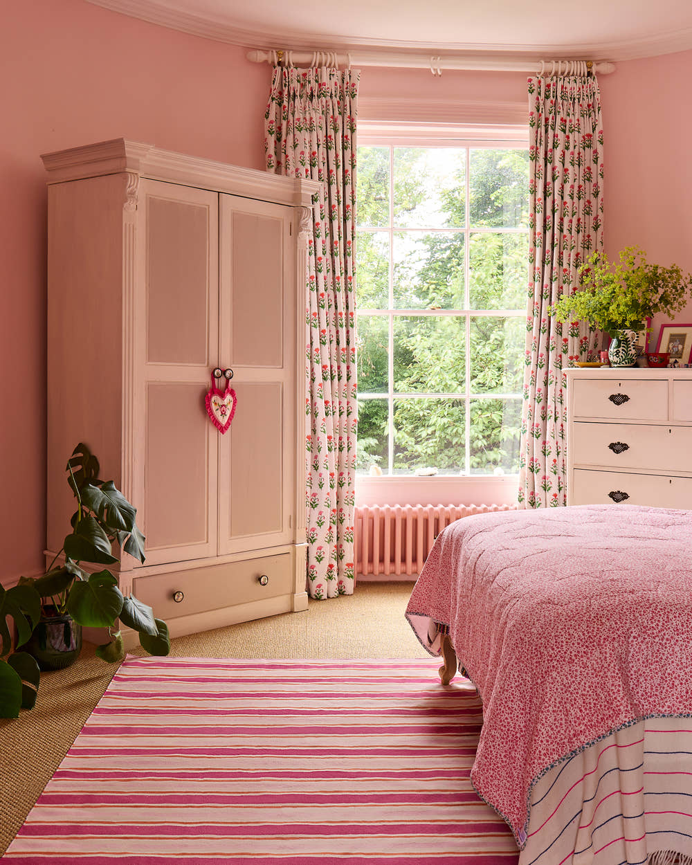 Pink City Prints Sunset Stripe Delilah Rug