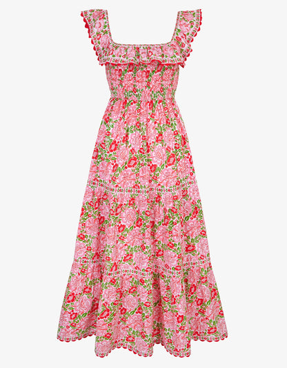 Pink City Prints Sweet Hibiscus Carrie Dress