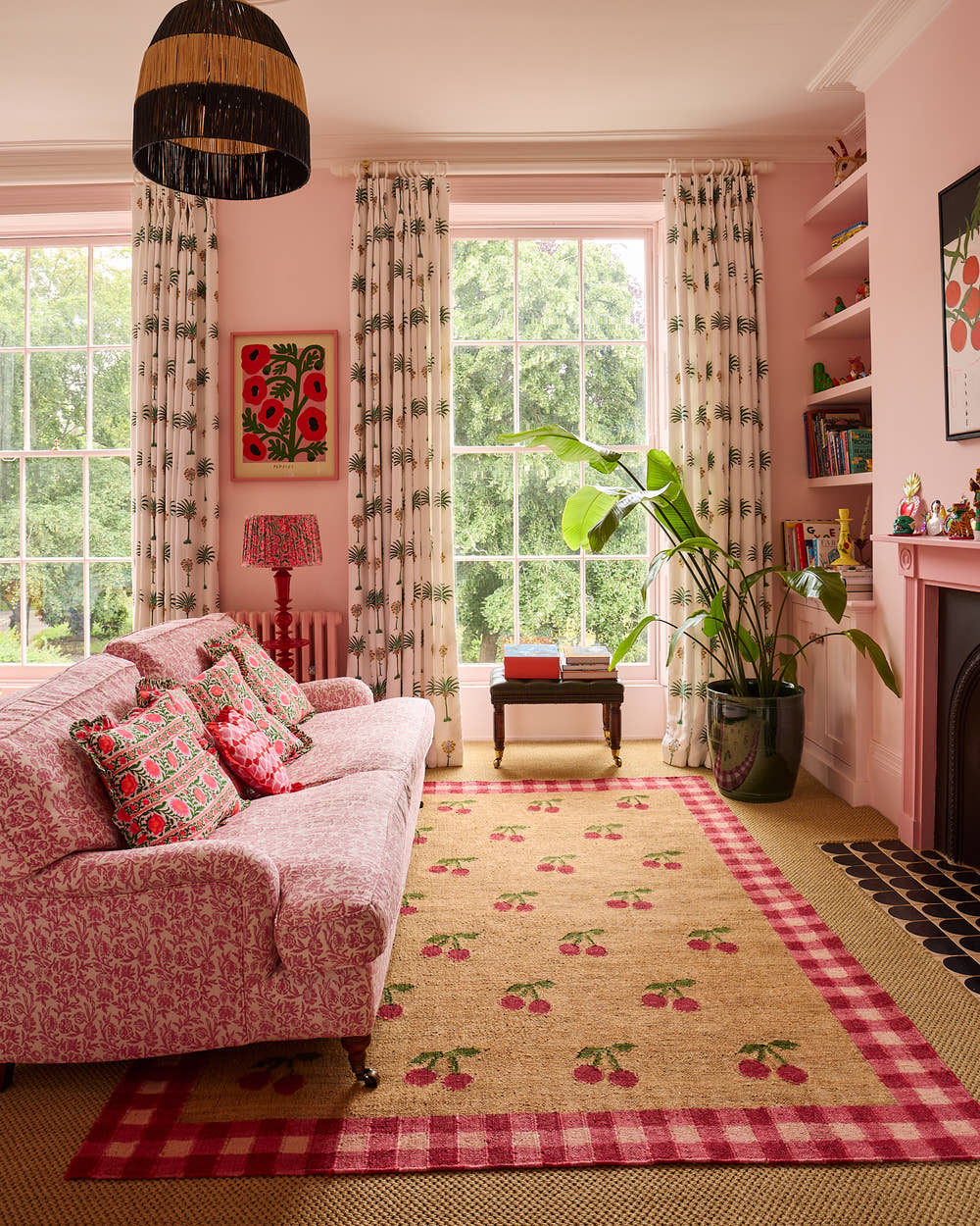 Pink City Prints The Molly Rug