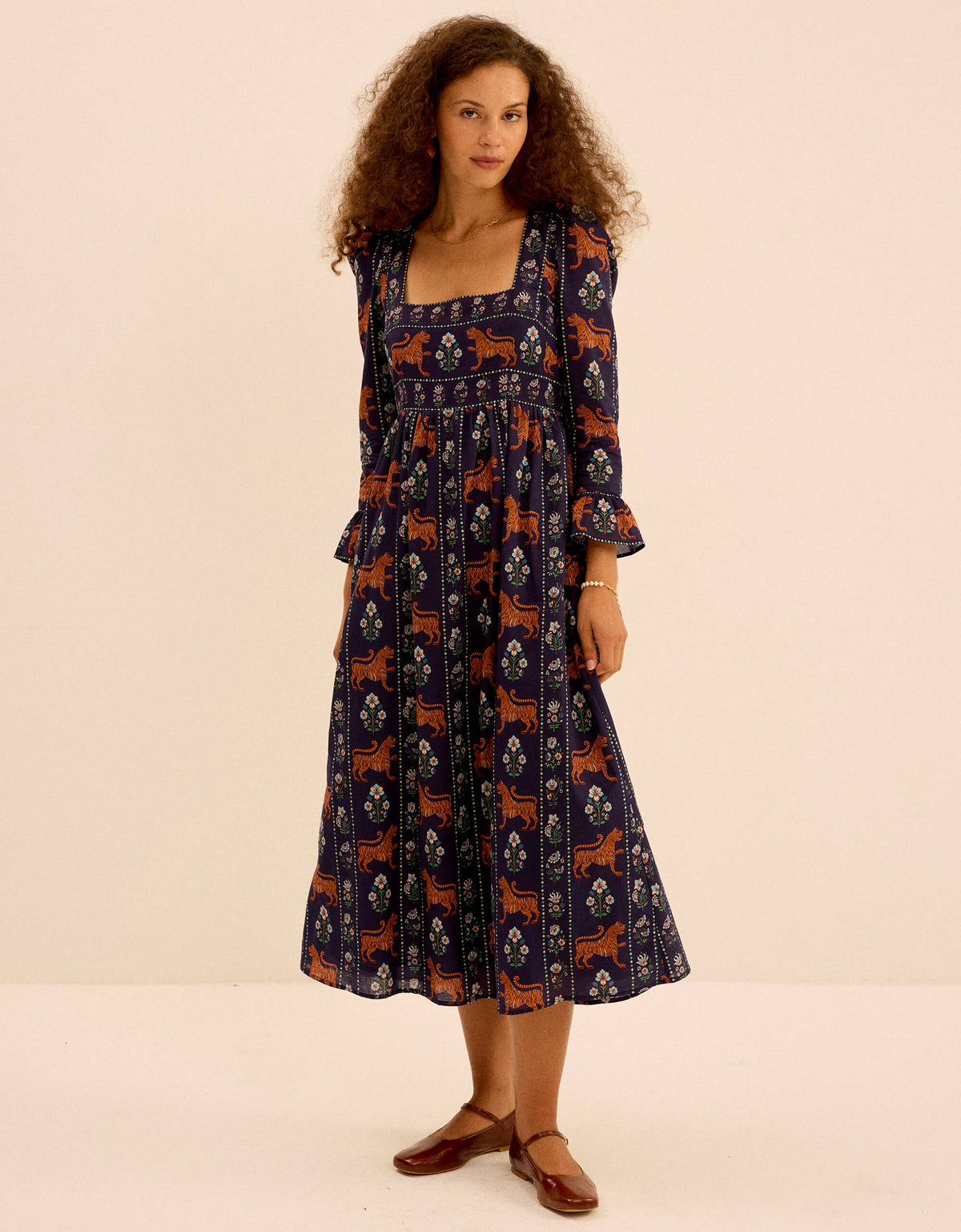 Tiger Border Nancy Dress