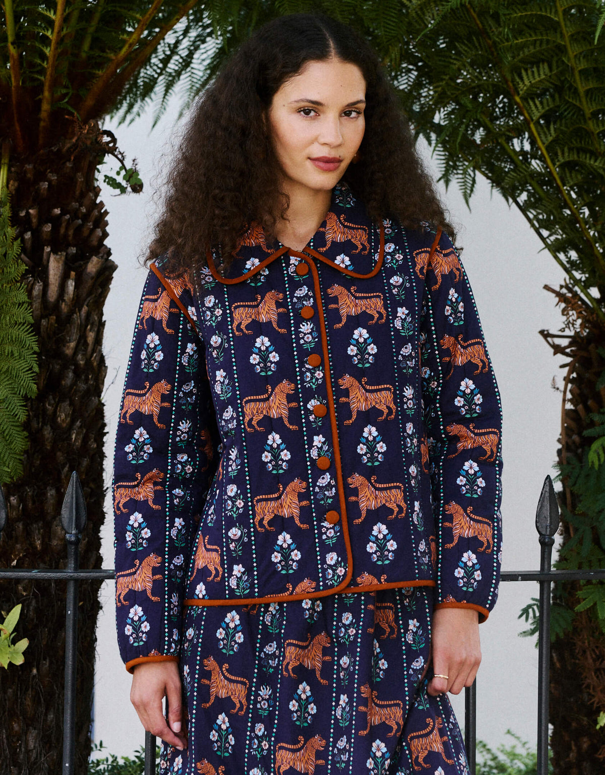 Tiger Border Stevie Jacket