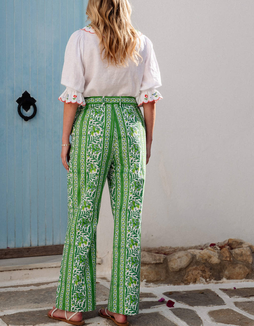 Pink City Prints Verdant Botanics Betty Trousers