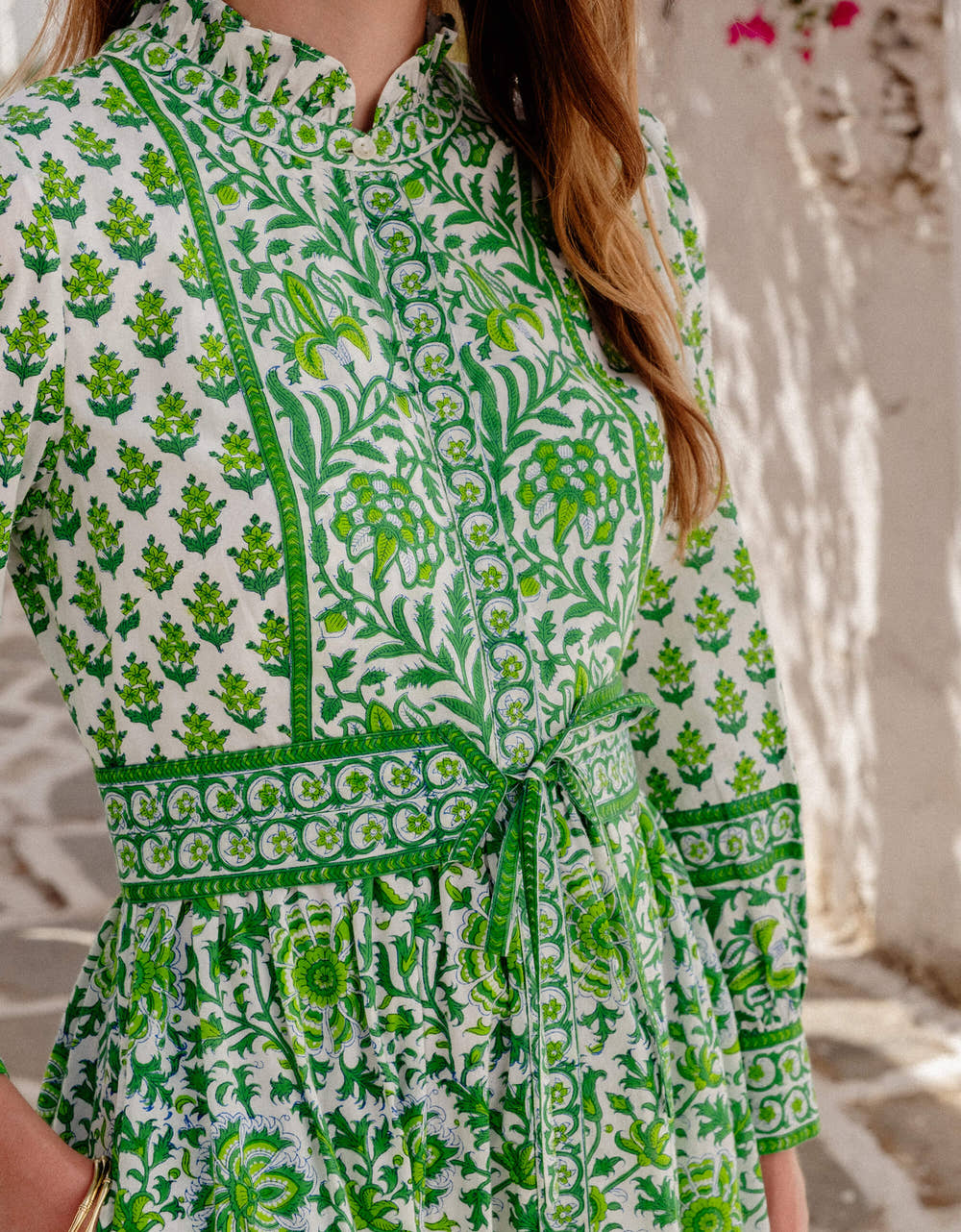 Pink City Prints Verdant Botanics Gemma Dress