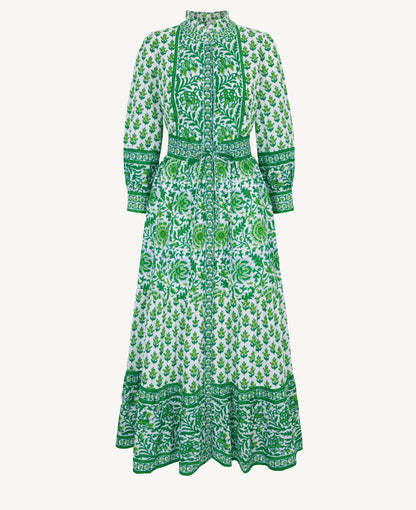 Pink City Prints Verdant Botanics Gemma Dress