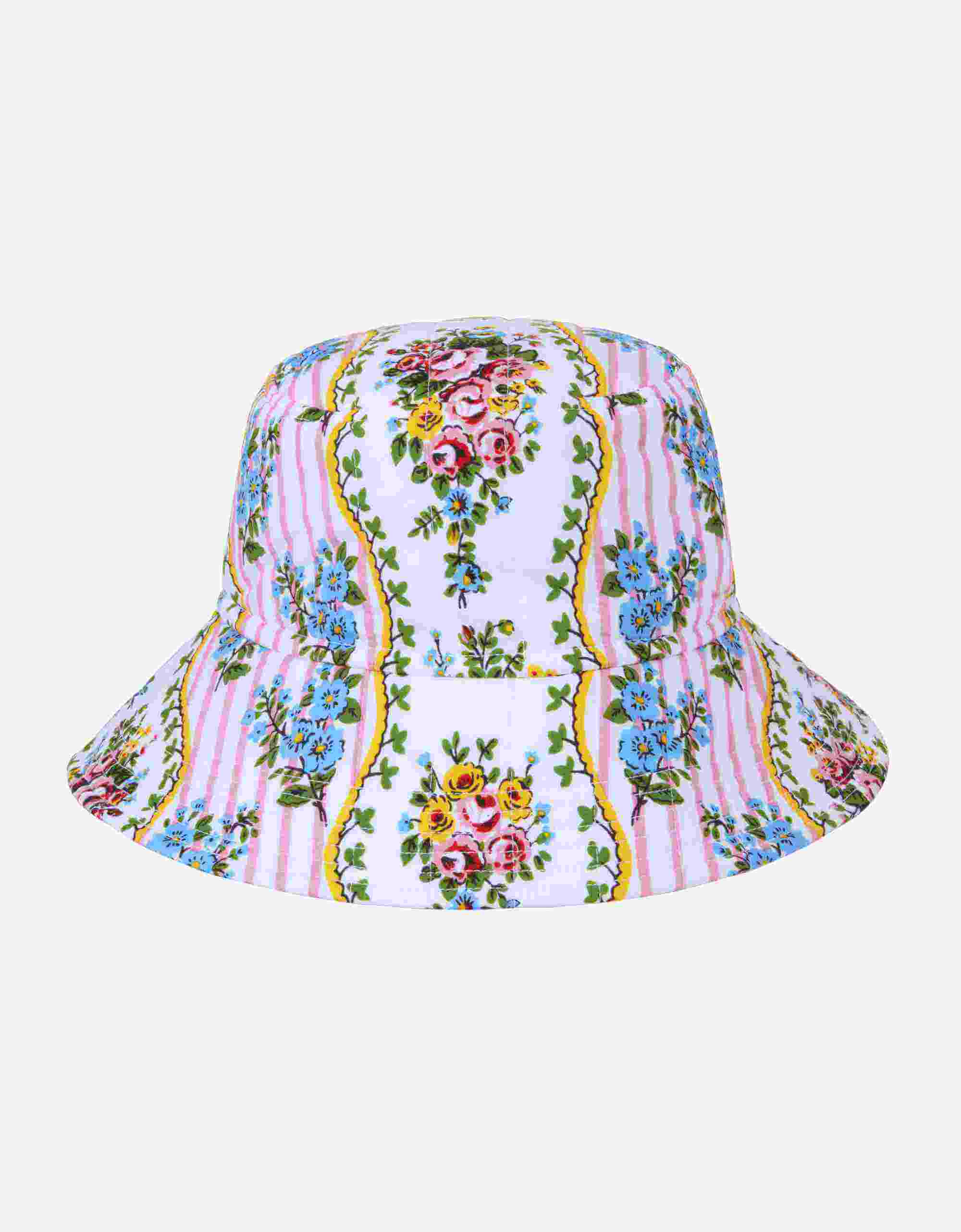 Pink City Prints Vintage Bouquet Bucket Hat