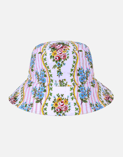 Pink City Prints Vintage Bouquet Bucket Hat