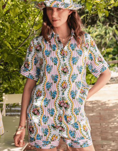 Pink City Prints Vintage Bouquet Cally Set