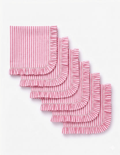 Pink City Prints Vintage Bouquet Napkins (Set of 6)