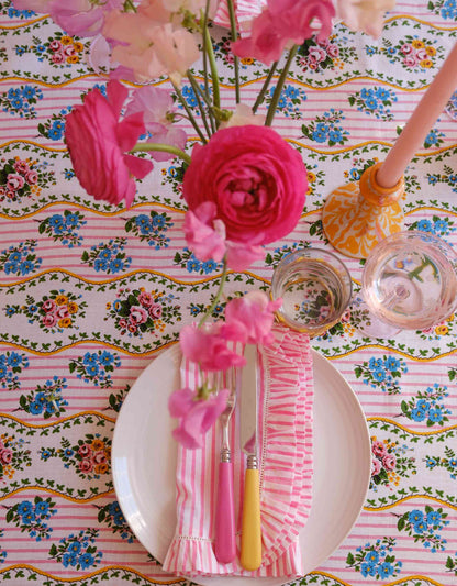 Pink City Prints Vintage Bouquet Napkins (Set of 6)