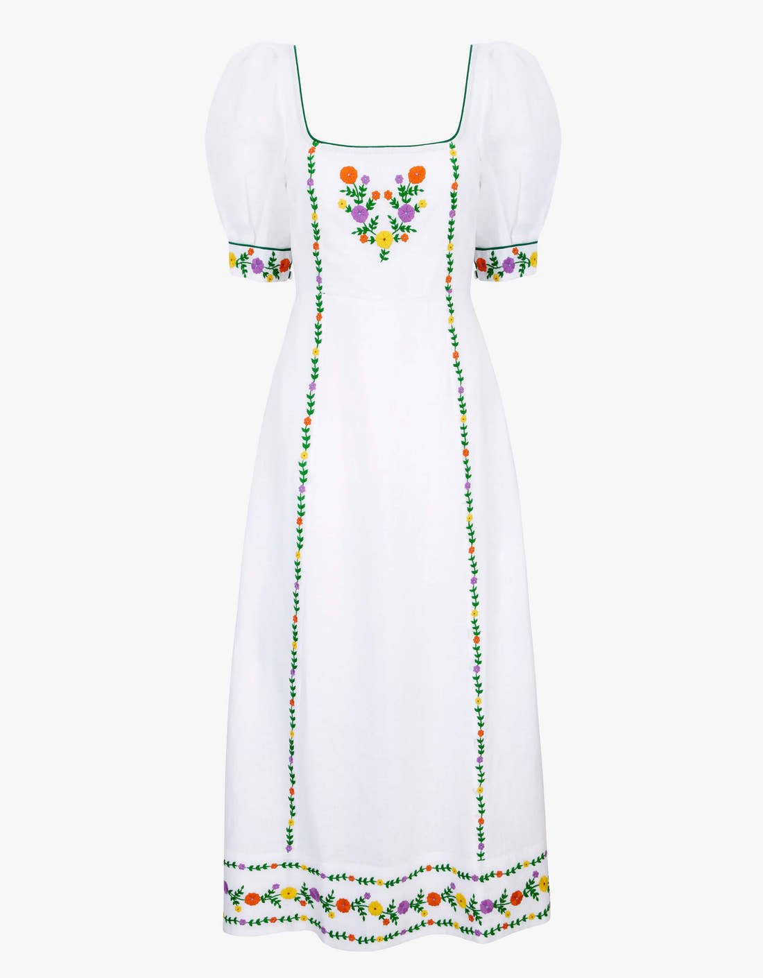 Shop Embroidered Linen Dresses Shop Embroidered Linen Dresses