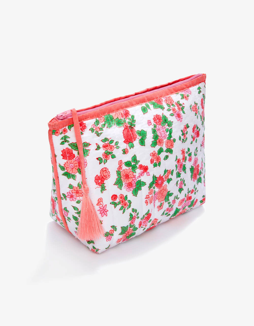Pink City Prints Vintage Ditsy Makeup Pouch