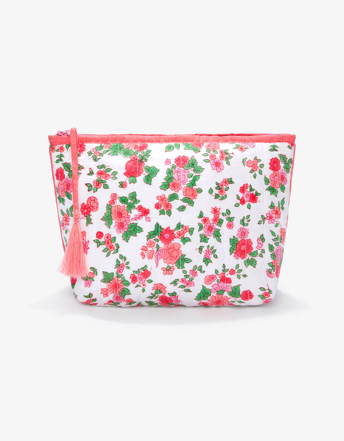 Pink City Prints Vintage Ditsy Makeup Pouch