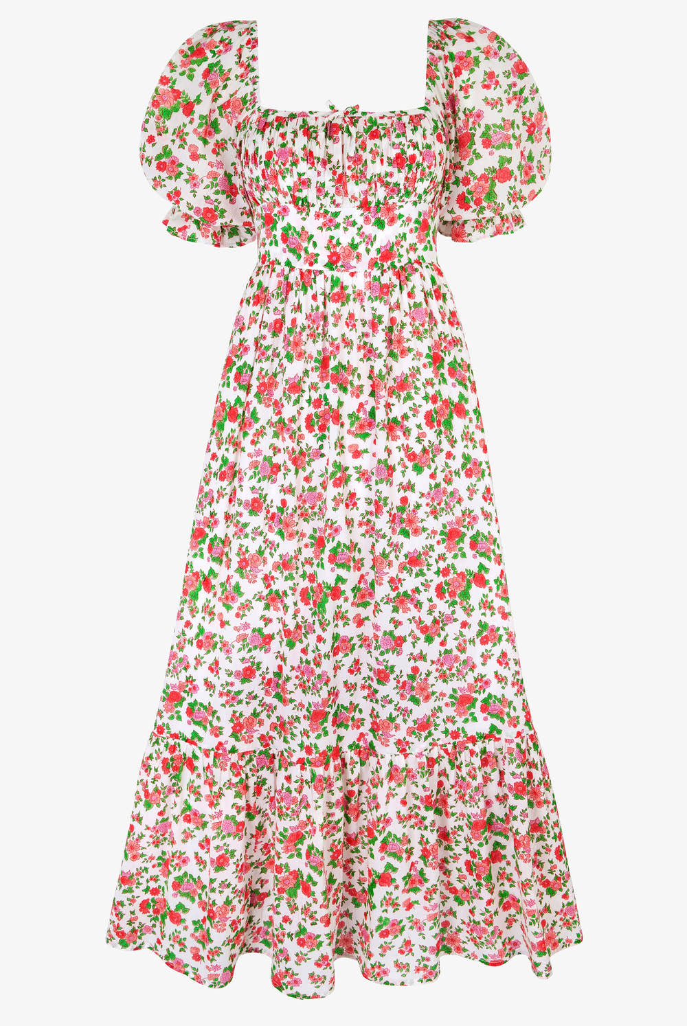 Pink City Prints Vintage Ditsy Simone Dress