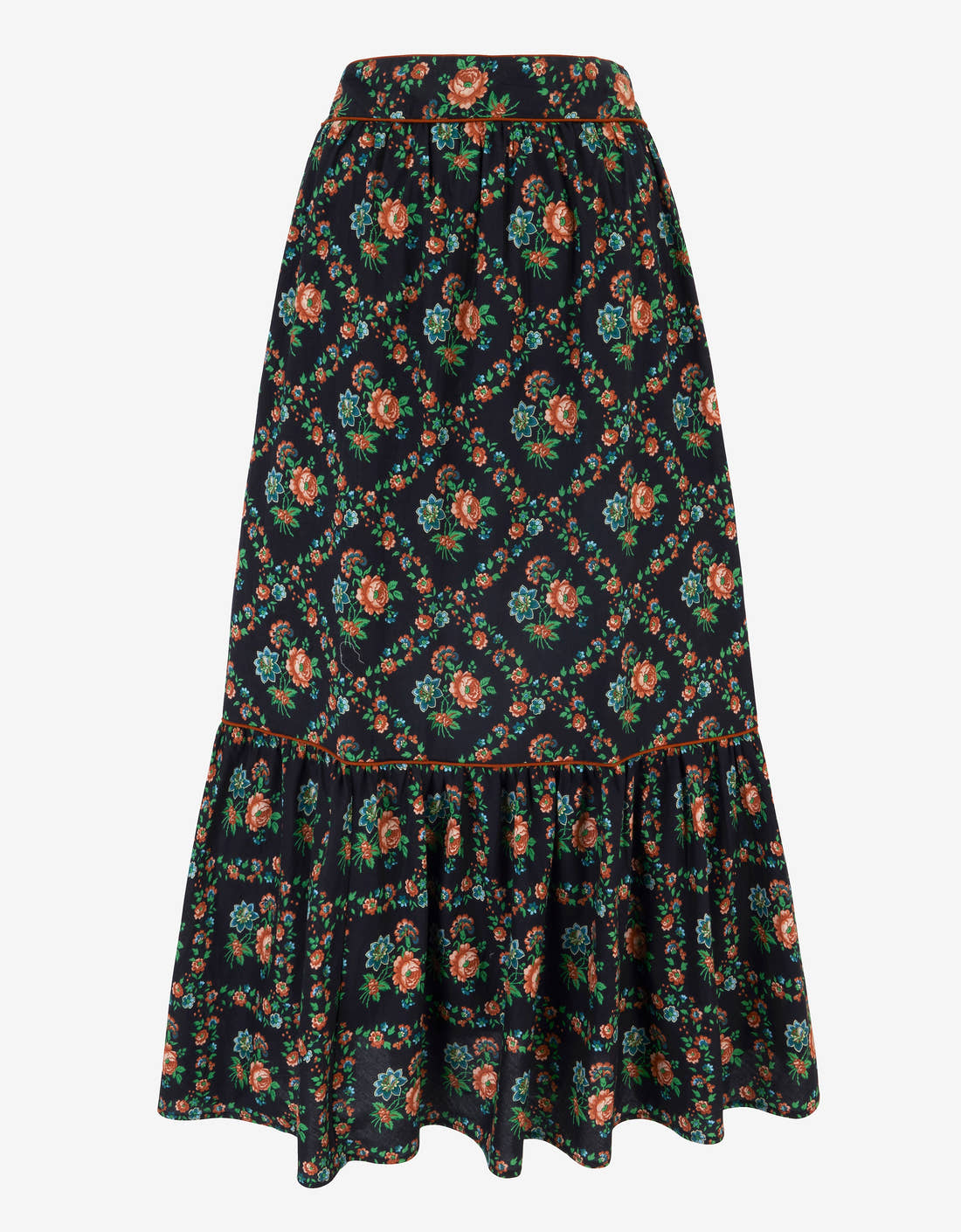 Pink City Prints Vintage Trellis Mabel Skirt