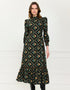Pink City Prints Vintage Trellis Petworth Dress
