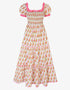 Pink City Prints Zesty Daisy Palermo Dress